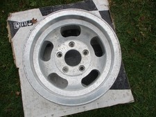 14 X 7 Vintage Slotted Mag Wheel Japan 5x5 Slot Aluminum Single