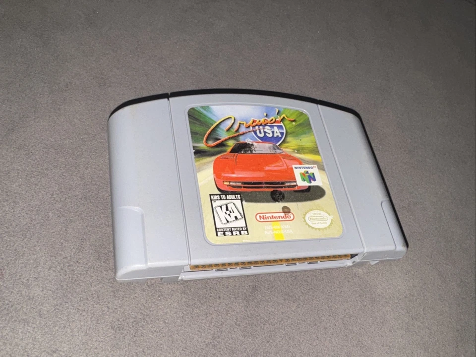 Cruis'n USA N64 (Nintendo 64, 1996) Tested - Works Great - Image 4 of 4