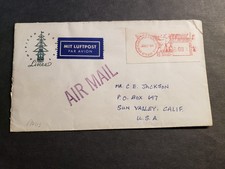 APO 686 PARIS, FRANCE 1964 Army Air Force Cover AMERICAN EXPORT LINES