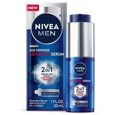NIVEA Men Age Defense Advanced Face Serum - 1 Oz ( 30 ml ) Each Fast Shipping