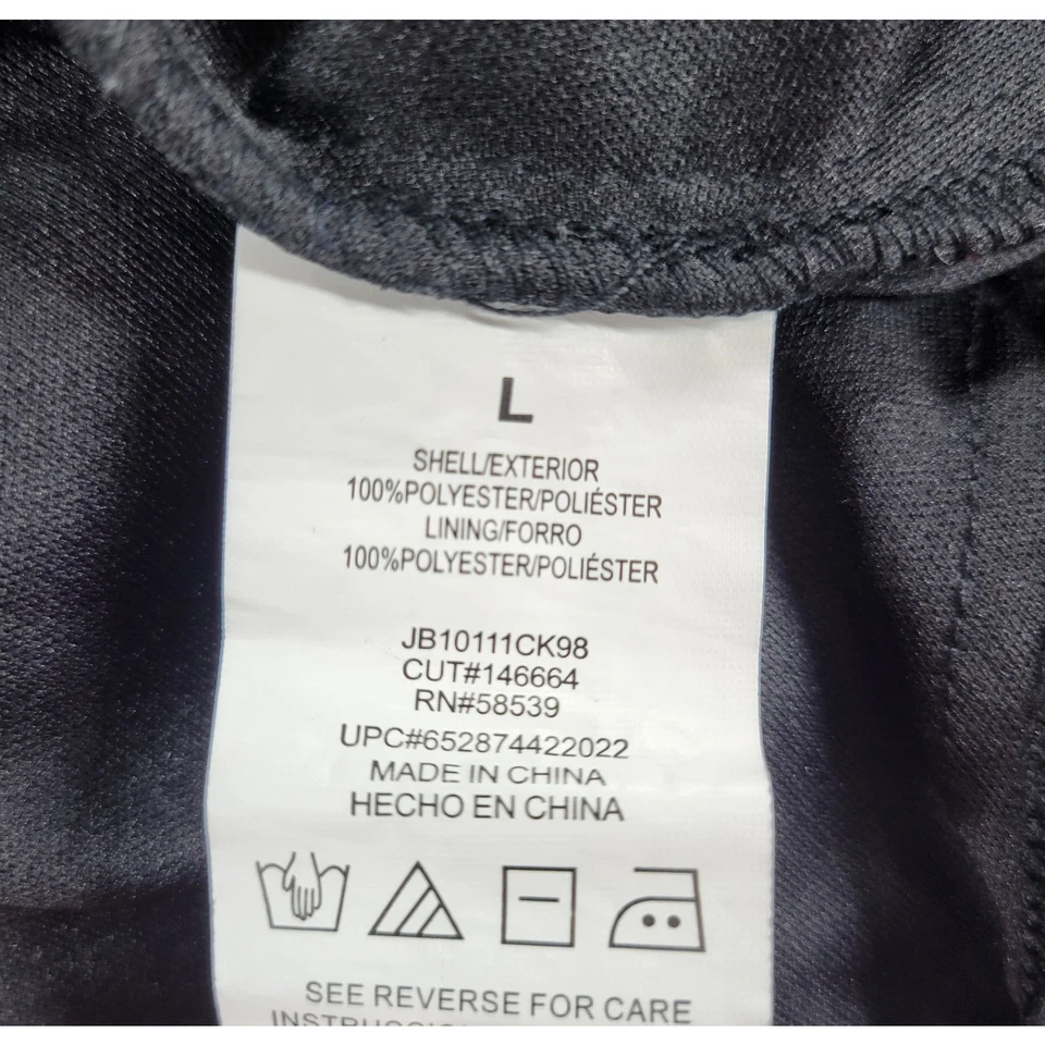 Vestido blusa Speechless feminino L preto em camadas babydoll com babados gravata sem costas - Imagem 4 de 4