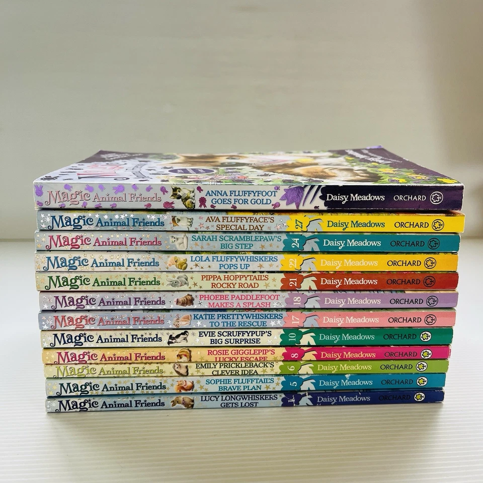 12x Magic Animal Friends by Daisy Meadows Chapter Book Lot YA Cat Dog Rabbits PB - image 2 of 4