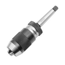 Super Heavy Duty 5/8" Keyless Drill Chuck with MT2 Shank for Woodlathe and Pi...