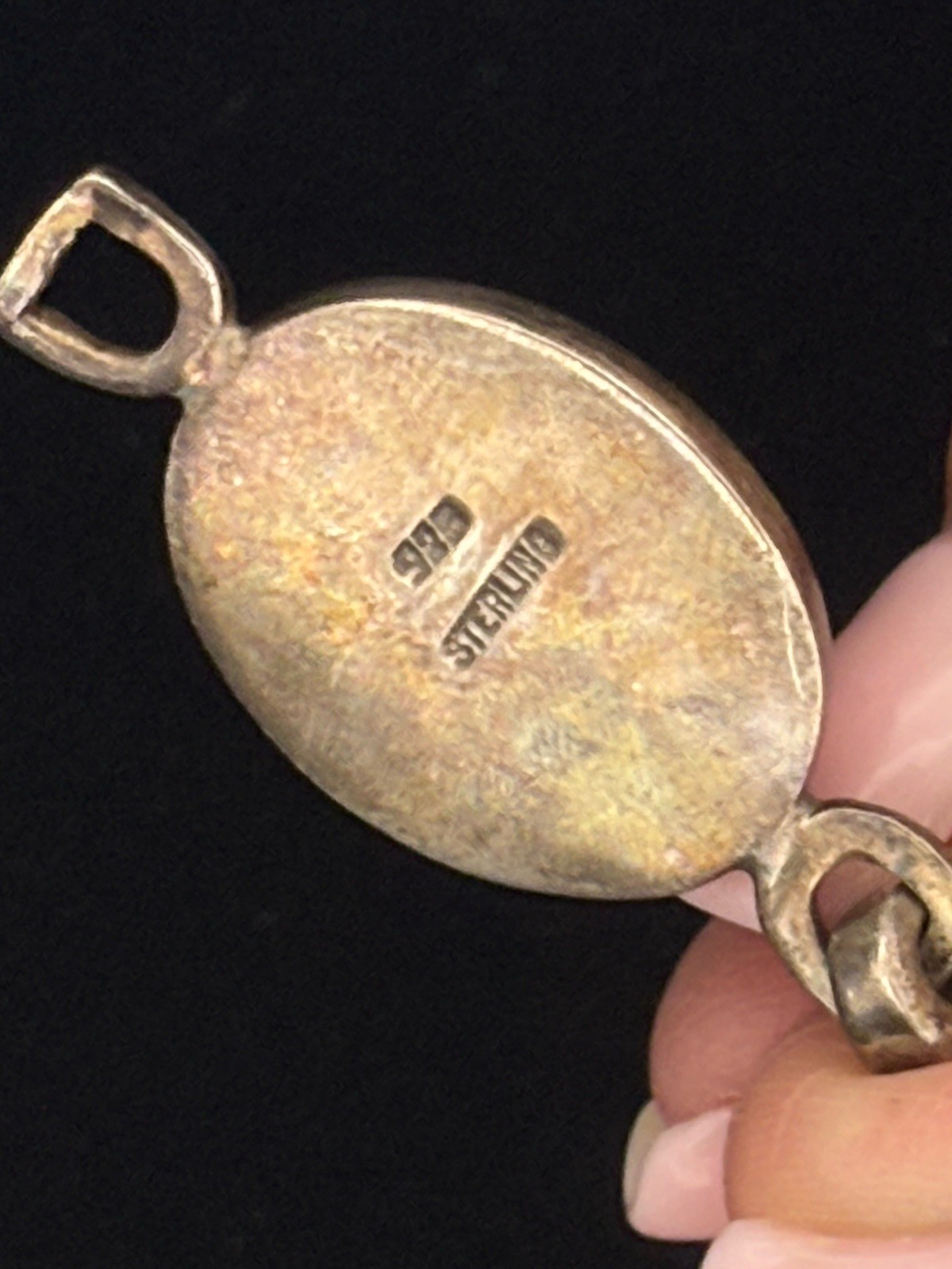 925 Solid Sterling Silver Cuff Bangle Bracelet Ov… - image 10