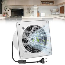 Ventilatore di scarico 150 mm ventilatore bagno silenzioso 525 m³/h con valvola di ritorno ventilatore a parete