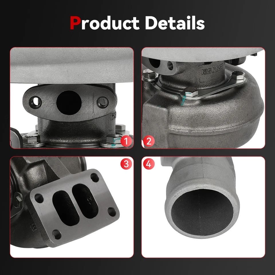 For 1995-2008 Cummins Truck Elite with 6BT Engine Turbo Turbocharger 2802770 Foto 2 de 4