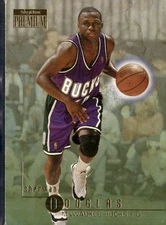 1996 SkyBox Premium Sherman Douglas Milwaukee Bucks #167