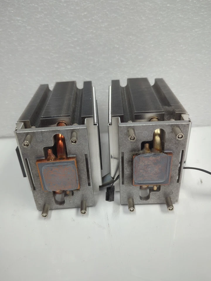 2x Apple Mac Pro A1186 CPU Heatsink & Sensor Cable 593-0323 - - Image 3 of 4