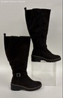 Luoika Women's Black Suede Knee-High Boots - Size 8.5WW — photo 2