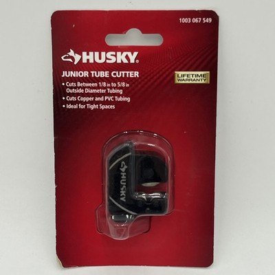 NEW!! Husky Junior Tube Cutter Cuts 1/8'' To 5/8'' Outside Diameter - 1003067549