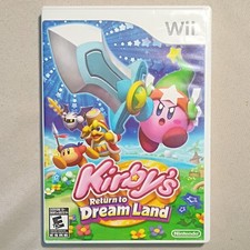 Nintendo Kirby's Return to Dream Land Wii Tested Missing Manual