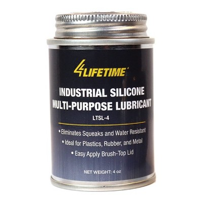 4LifetimeLines 4oz Brush Top Can Silicone Grease for Automotive Use, Lubrican...