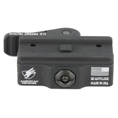 American Defense Mfg. Mount, Quick Detach, Fits Aimpoint T1/T2/CompM5, Low Prof