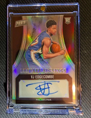 #ad #ad 2025 Panini Black Friday VJ Edgecombe #VE Private Signings Auto 19 25 $600.00
