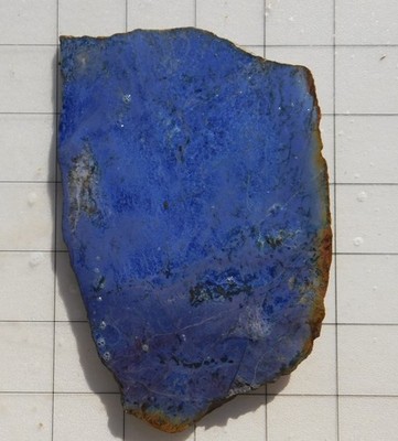 Beautiful Blue Dumortierite Slab from Namibia