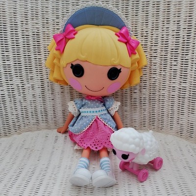 14 ZOLL LALALOOPSY KLEINE BAH PEEP PUPPE - SEHR SELTEN & SAMMLERSTÜCK - JETZT MIT HAUSTIER