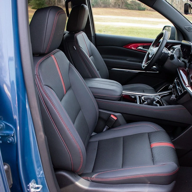 CUBIERTAS DE CUERO PERSONALIZADAS PARA CHEVROLET TRAVERSE MOTOPTES 2009-2025 7-8 ASIENTOS Foto 2 de 4