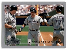 1999 Topps Opening Day #105 Vinny Castilla Colorado Rockies