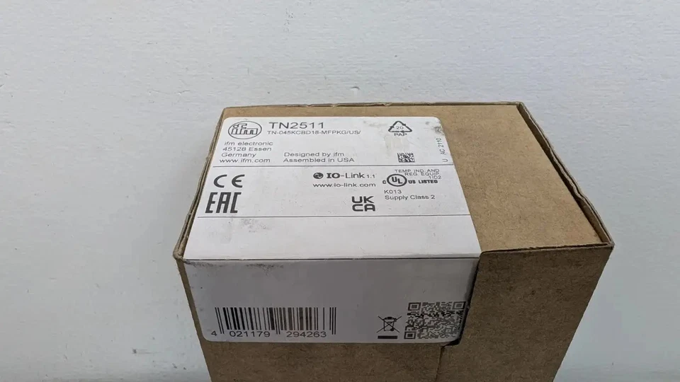 IFM Efector TN2511 Temperature Sensor w/ Display TN-045KCBD18-MFPKG/US/ -50 - 15 - Image 4 of 4