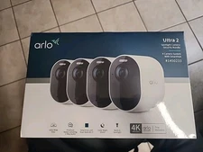 ✳️ BRAND NEW SEALED ARLO ULTRA 2! 4K Video Wire Free Security System 4 pack ✳️