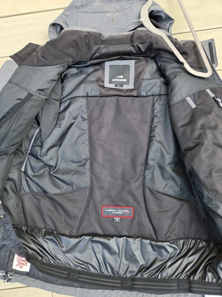 Eider Sapporo 2.0 XL 滑雪夹克 灰色 — 第 3/4 张图片