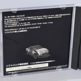 DESTRUCTION DERBY SEGA SATURN Japan CIB  With spine card