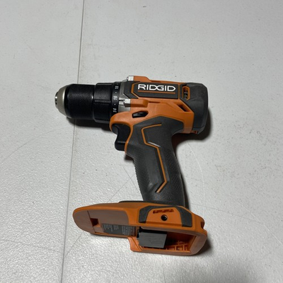 #ad RIDGID R860010 18V Lithium Ion Compact Drill Driver Orange Tool Only $42.50