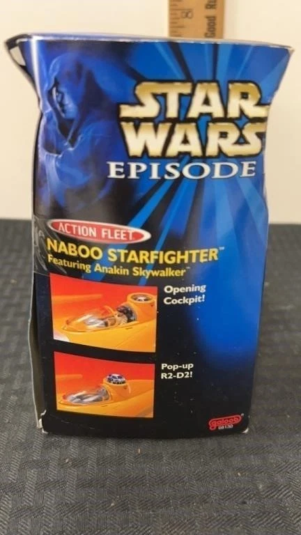 Star Wars Action Fleet Naboo Starfighter Nuevo en caja sellado con Anakin caja dañada 58130 Foto 4 de 4