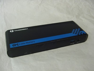CABLE MASTERS THUNDERBOLT 3 DOCK WITH 85W PD 107024 - NO POWER CORD