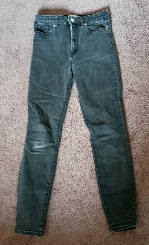 Mango Black Jeans Women's Anne Size 6