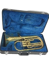 YAMAHA YAH-202 Alto Horn Mouthpeace Musical instrument Hard case Sound Confirmed