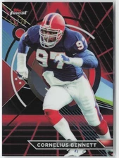 Cornelius Bennett 2023 Topps Composite Finest Black Red Vapor #156 /20 Bills