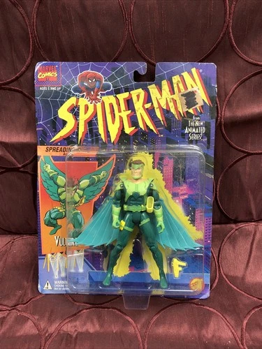 Vintage 1994 Spider-Man Spreading Wing VULTURE, Action Figure Toy Biz (LOOK)