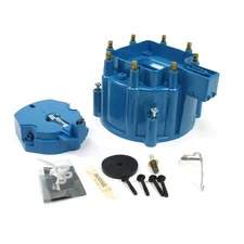 Pertronix D4002 Flame Thrower Blue Hei Distributor Cap And Rotor Kit