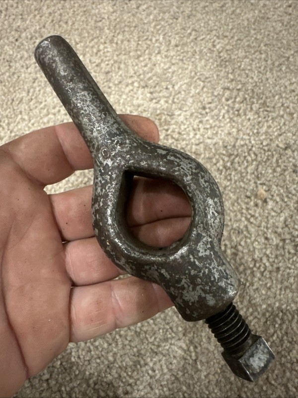 Armstrong Straight Tail #24 1” Metal Lathe Dog Machinist Tool Turning B/n Center