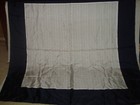 100% AUTHENTIC NEW WOMEN BURBERRY SILK CARÉ NAVY BLUE/WHITE SCARF — photo 6