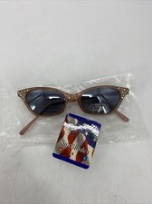 SunShades USA Unisex Kids Sunglasses UV Protection Pink with Rhinestones 65 