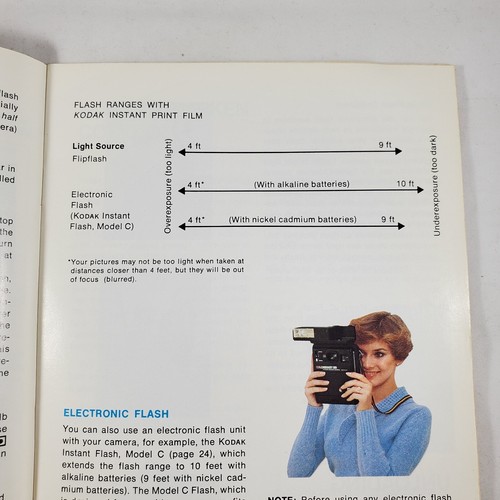 Vintage 1979 Kodak Colorburst 50 Instant Camera Instruction Manual Retro - Picture 6 of 10
