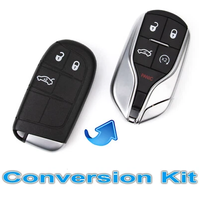 COQUE CLÉ POUR CHRYSLER 300 DODGE DURANGO FIAT KIT DE CONVERSION + FRAISAGE - Photo 1/4