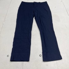 Cabi 3201 Ava Navy Blue Mid Rise Slim Fit Trouser Dress Pants Women  s Size 10