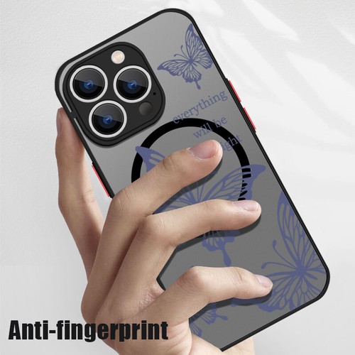 For iPhone 16 Pro Max 15 14 13 12 11 7 8 Magsafe Acrylic Shockproof Case Cover - Picture 9 of 18