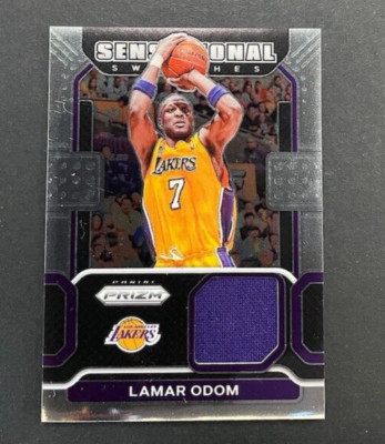 2021-22 Panini Prizm - Lamar Odom #SW-LOD Los Angeles Lakers - Patch