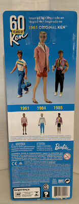 Barbie ​Ken 60th Anniversary Doll in Throwback Beach Look GRB42