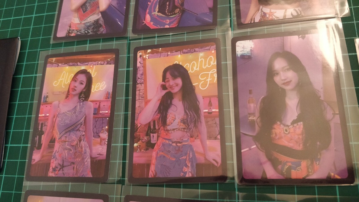 Twice Taste of Love Alcohol Free Pre order Preorder Photocard set