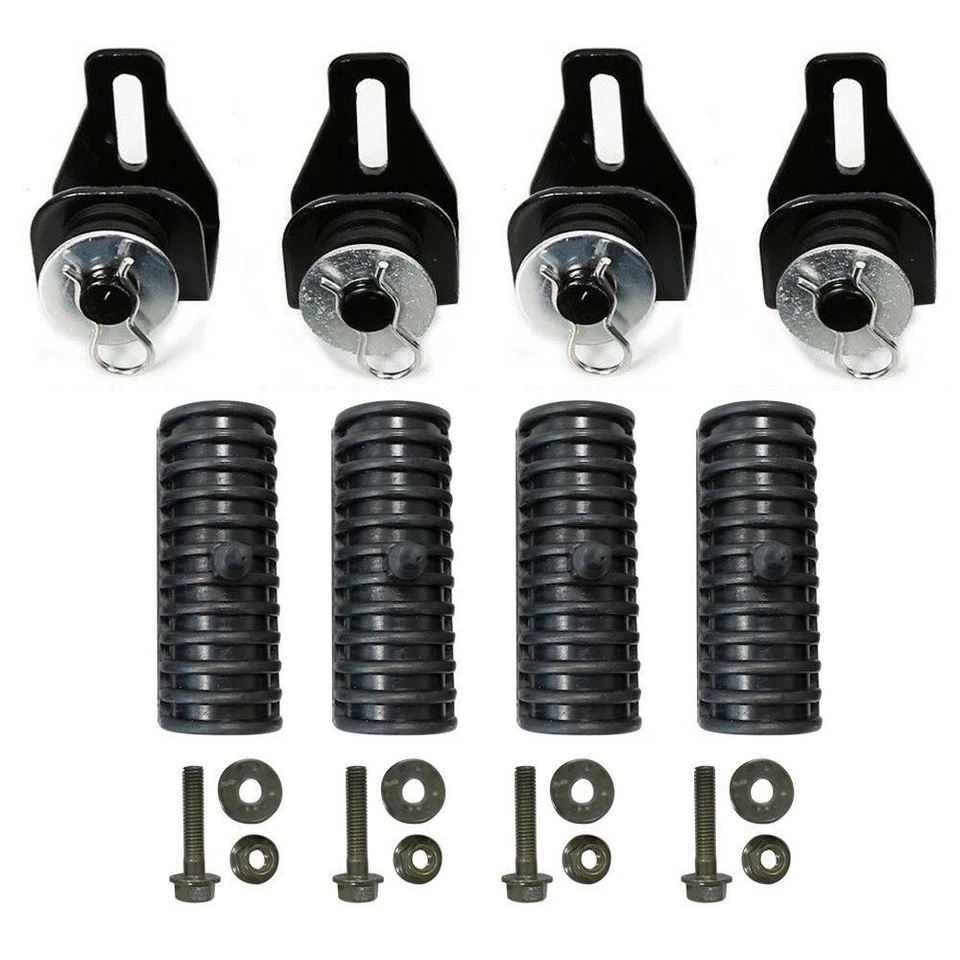 5" Extended Hard Bag Saddlebags Conversion Bracket For Harley Softail 1986-2013 Foto 4 de 4