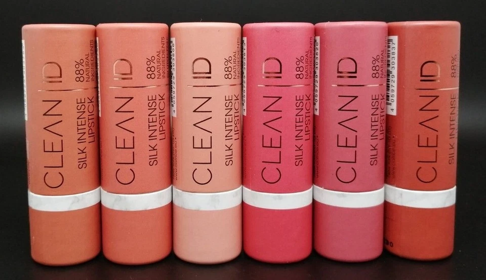 2x Catrice: Clean ID - Silk Intense Lipstick/Lippenstift - Farbauswahl - 2x 3,3g