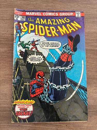 The Amazing Spider-Man # 148 VG Marvel Comic Book Man-Wolf 12 J274