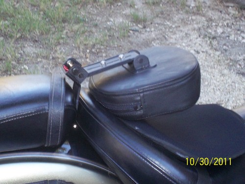 Fully Adjustable Driver's Backrest for 2000-up Yamaha V-Star 1100 Classic - Bild 6 von 17