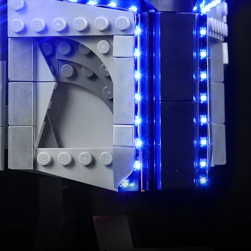 LED Licht Kit für Lego 75328 The Mandalorianer Helm Beleuchtungs Lichter - Bild 9 von 19