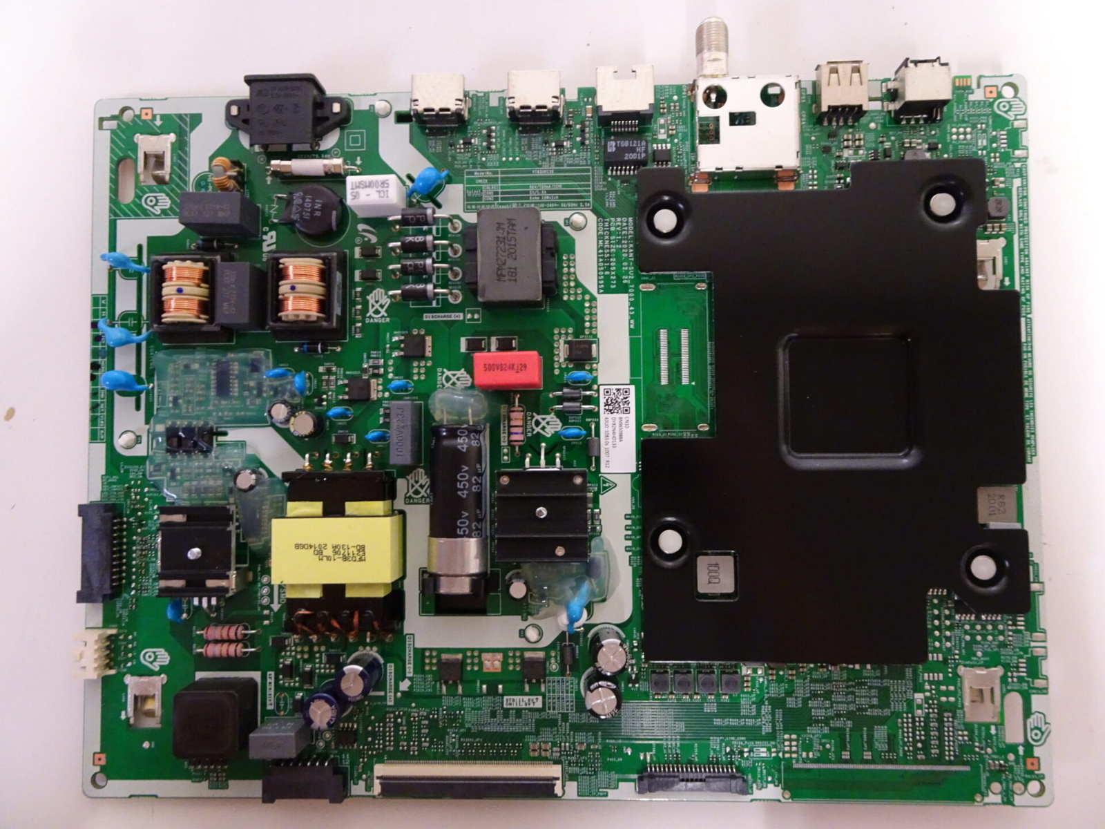 Samsung UN43TU7000FXA Main Board (VT43UH130) BN96-50988A